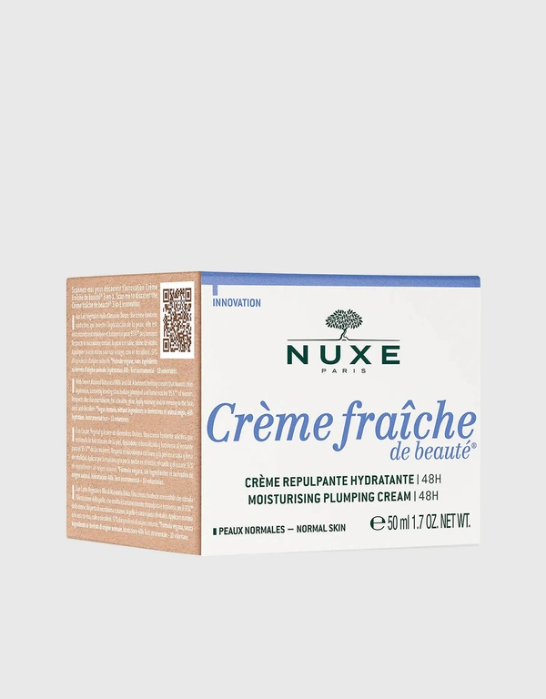 Creme Fraiche De Beaute 48HR Moisturizing Plumping Day and Night Cream 50ml