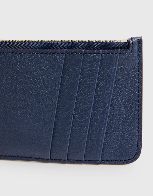 Four Stitches  Goat Leather Cardholder