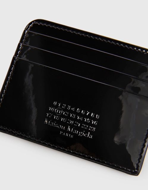 Vernice Logo Leather Cardholder