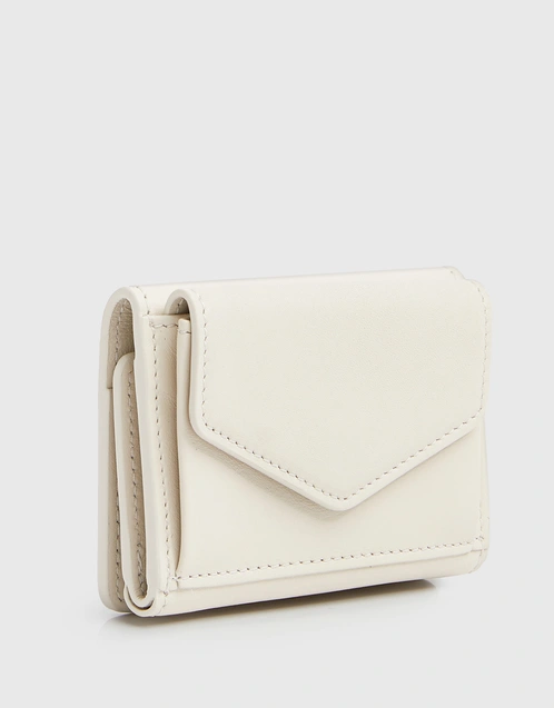 Envelope Leather Bi-fold Wallet