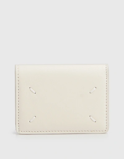 Envelope Leather Bi-fold Wallet