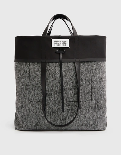 Fold-over Canvas Tote Bag