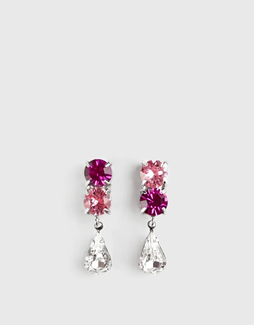 Gardenia Swarovski Crystal Earrings