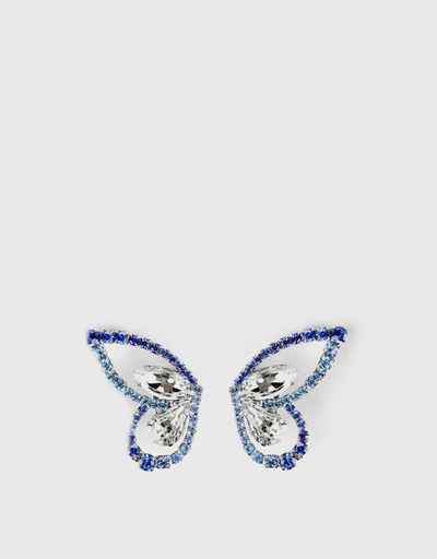 Adonis Swarovski Crystal Clip Earrings