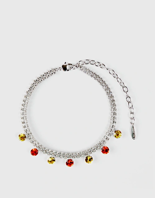 Poppy Swarovski Crystal Necklace
