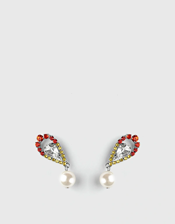 Joomi Lim Marigold Pearl Drop Earrings