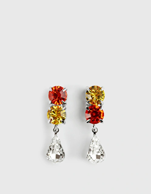 Poppy Swarovski Crystal Earrings