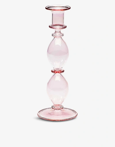 Olympia Glass Candle Holder 23cm