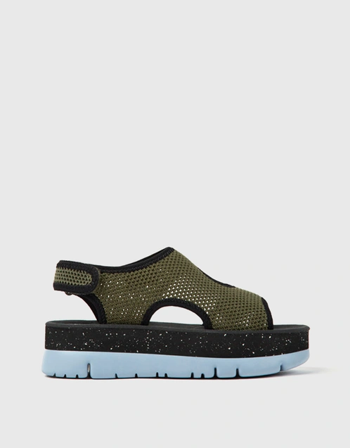 Camper RIGHT NINA Black - Fast delivery | Spartoo Europe ! - Shoes Sandals  Women 114,40 €