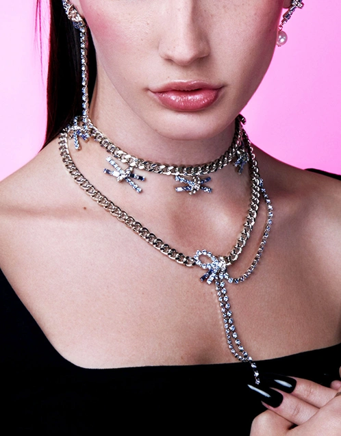 Liz Swarovski Crystal Necklace