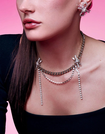 Ava Swarovski Crystal Necklace