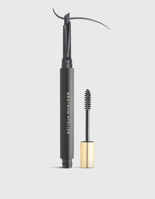 Westman Atelier Bonne Brow Defining Eyebrow Pencil-Charcoal Black