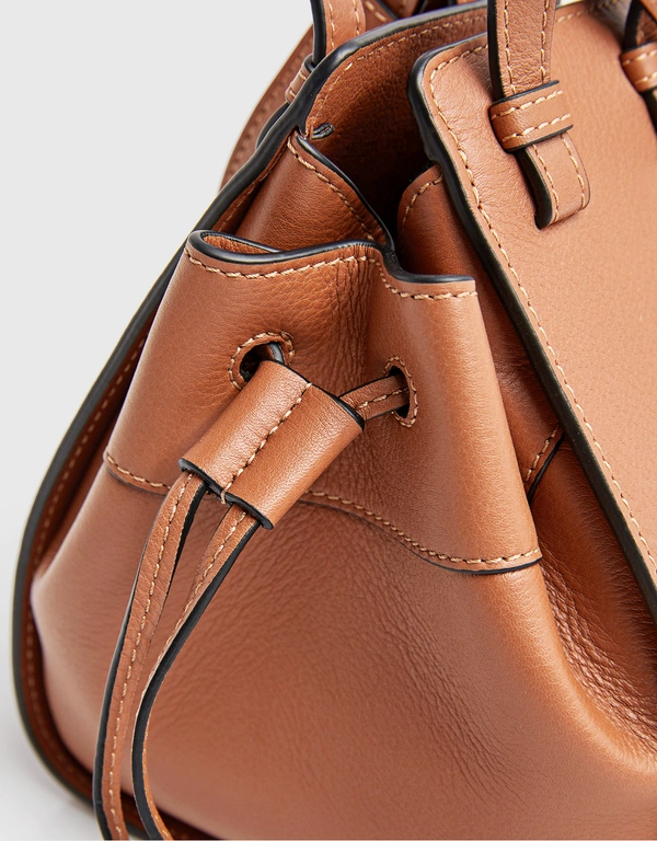 Hammock Mini Classic Calfskin Drawstring Shoulder Bag