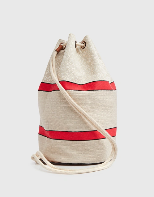 Paula's Ibiza Striped Sailor Bag