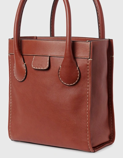Edith Leather Tote Bag