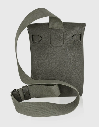 Hermès Hac a Dos 26 Togo Leather Backpack-Vert de Gris Silver Hardware
