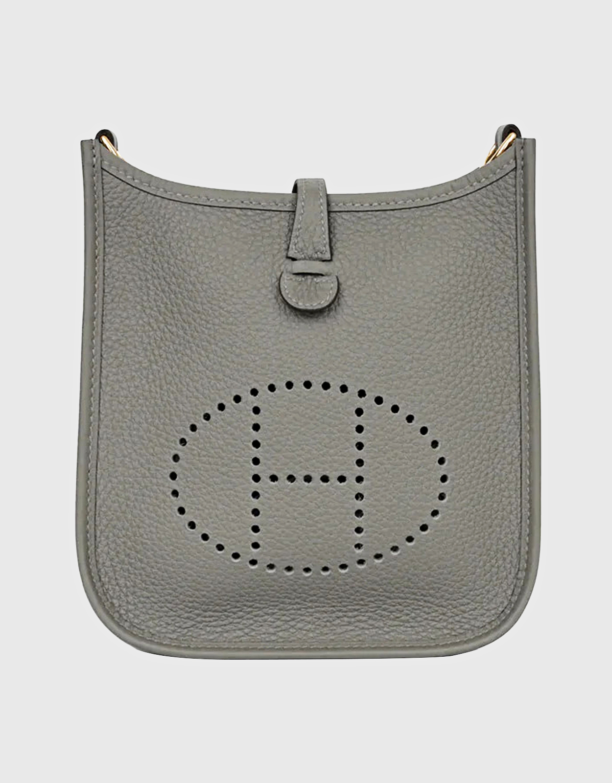Two Hermes Bags in Gris Meyer (new color)