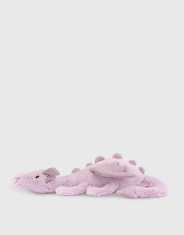 Jellycat Lavender Small Dragon Soft Toy 7cm