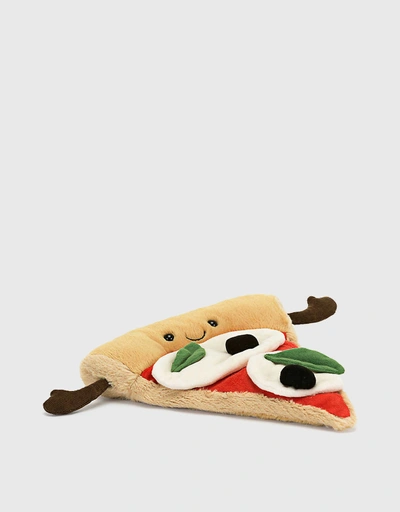 Amuseable Slice Of Pizza Soft Toy 19cm