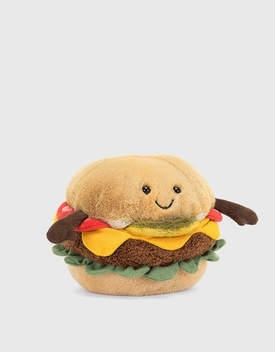 Amuseable Burger Soft Toy 11cm