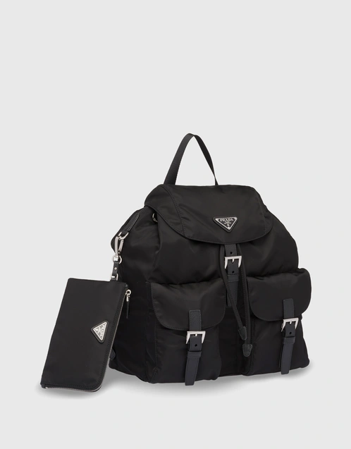 Re-nylon Medium Nylon  Backpack