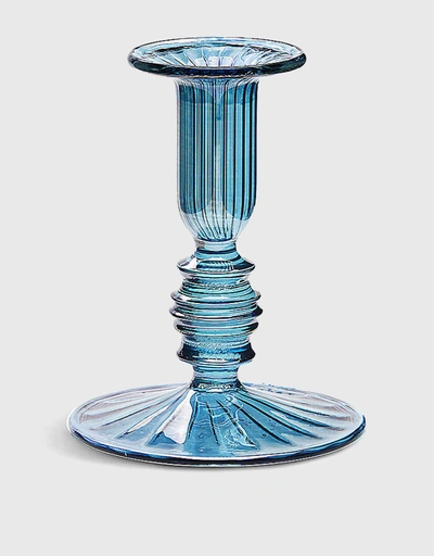 Ocean Glass Candle Holder 11cm