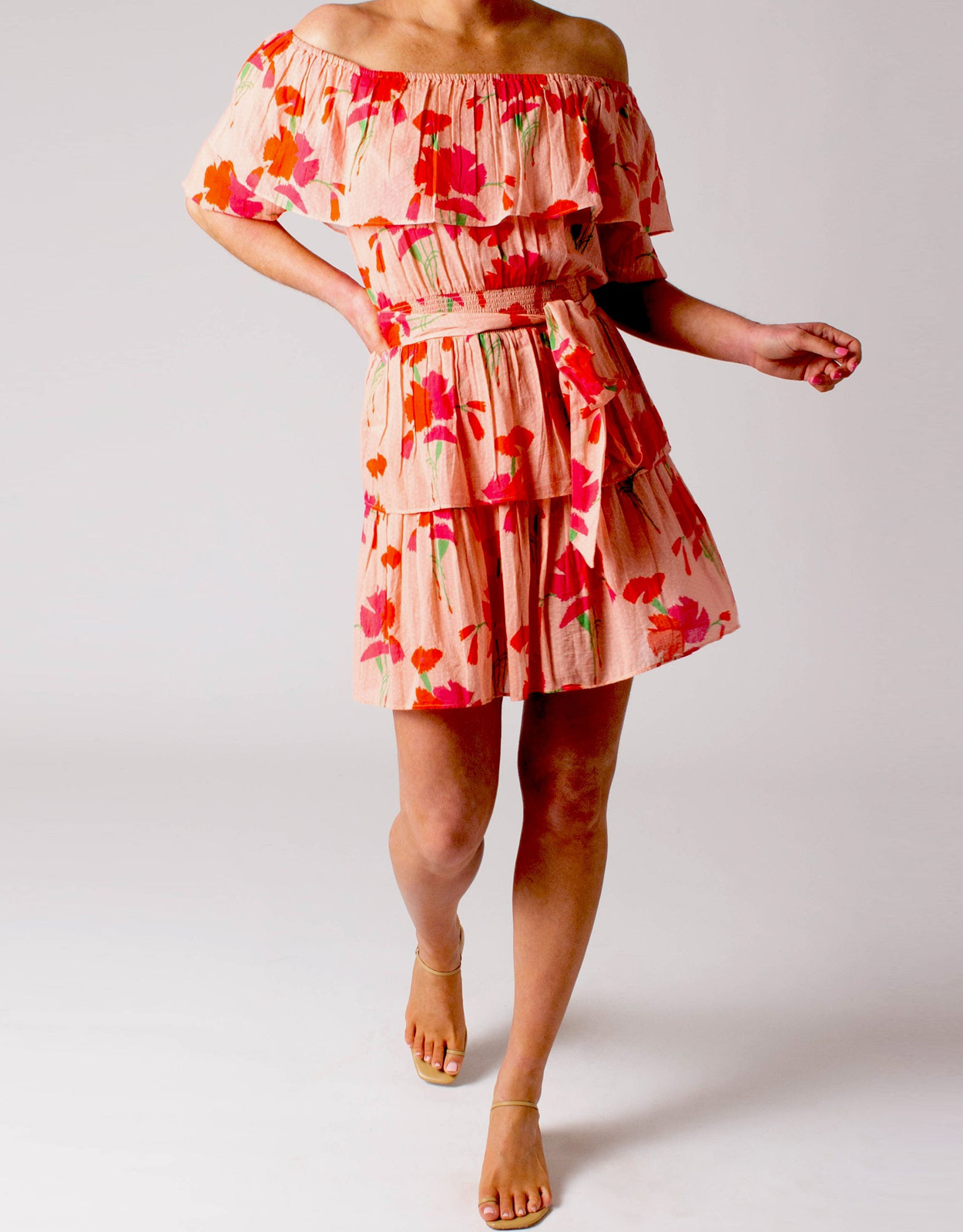 Alexis Dolci Ruffle Tiered Mini Dress