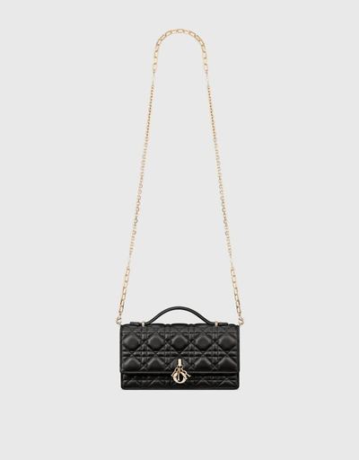 Miss Dior Mini Lambskin Top Handle Bag