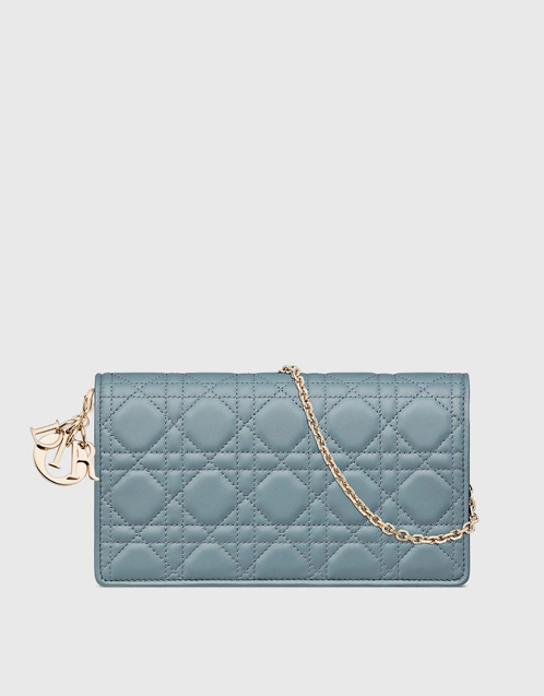 Dior Lady Dior Lambskin Wallet