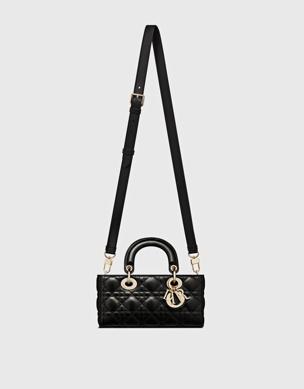 Dior Lady D-joy Small Lambskin Crossbody Bag