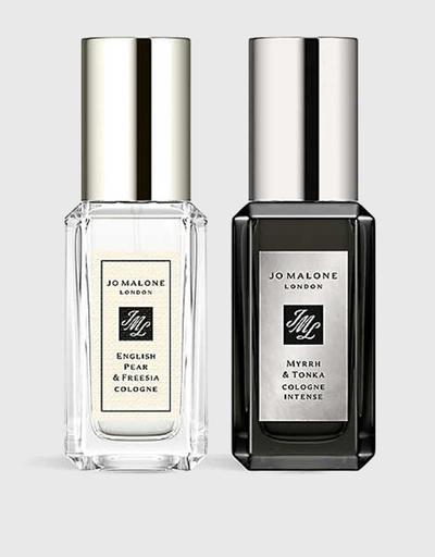 Cool and Captivating Unisex Cologne Travel Due Fragrance Set