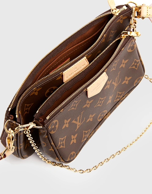 Louis Vuitton Multi Pochette Monogram Crossbody Bag