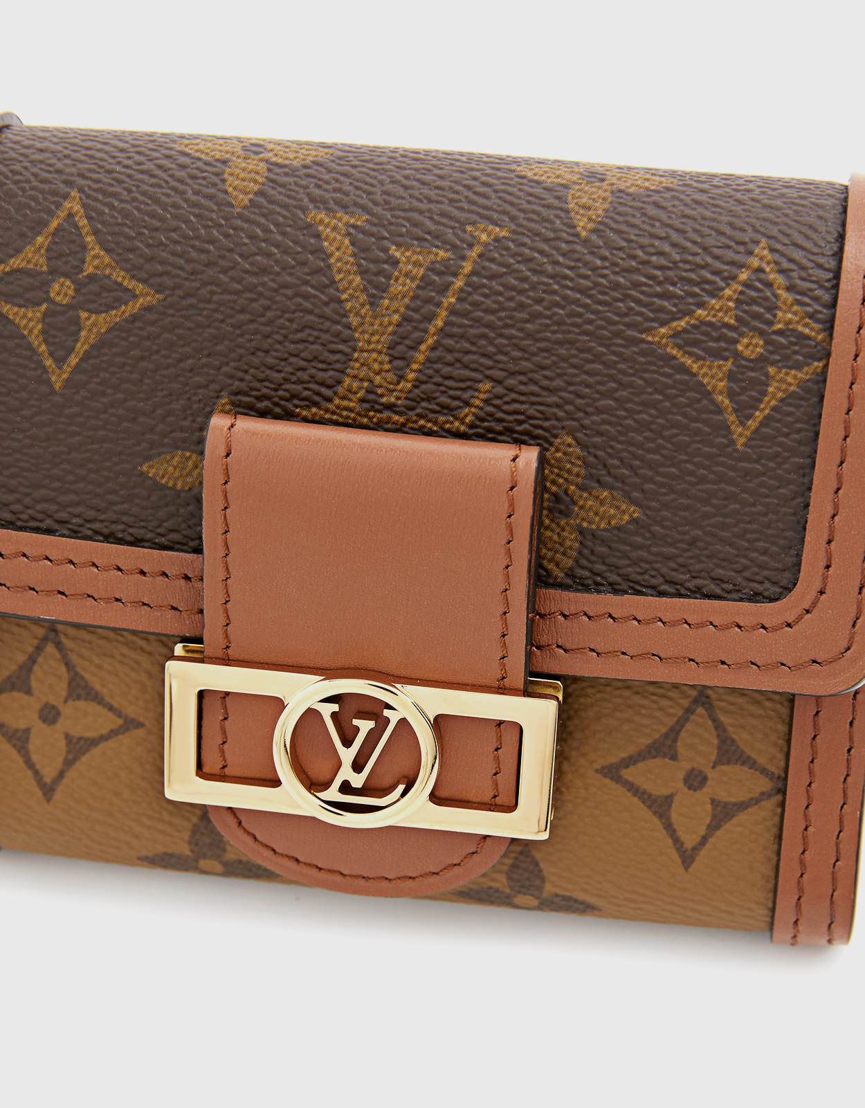 Louis Vuitton Dauphine Compact Canvas Wallet (Wallets and Small Leather  Goods,Wallets)