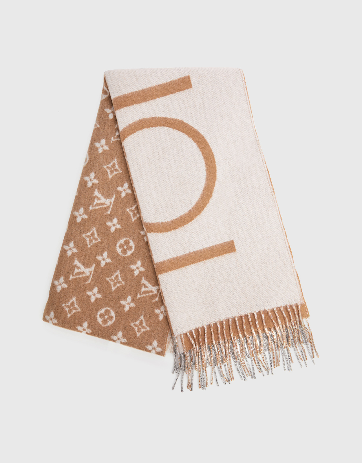 Louis Vuitton - Monogram Split Cashmere Scarf