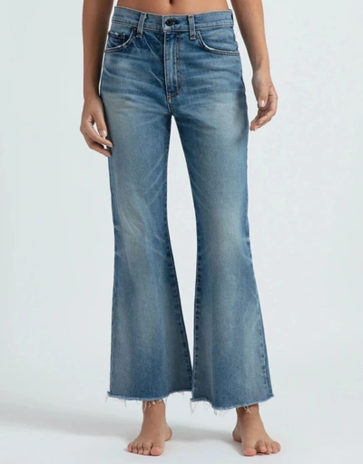 The Geek High-rised Bootcut Cropped Jeans-Joshua Tree