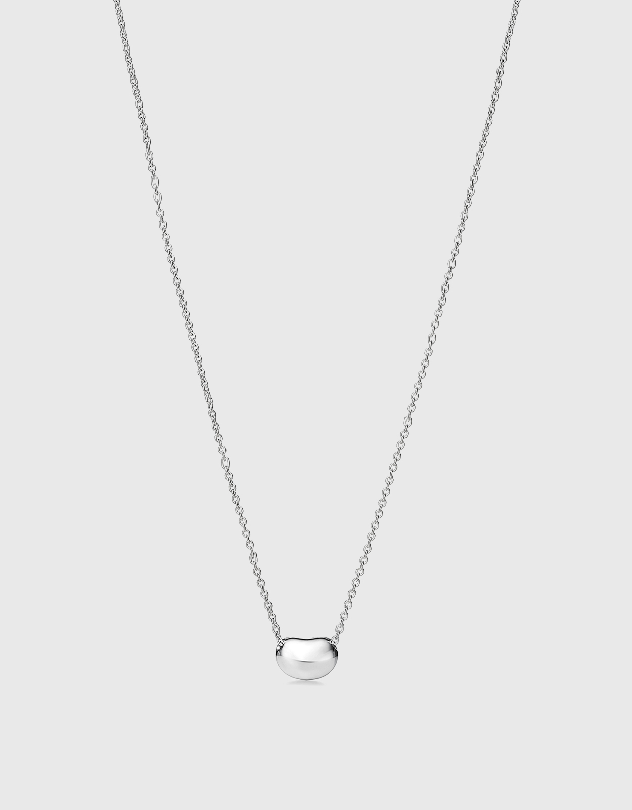 Tiffany & Co. Elsa Peretti Bean Design Sterling Silver Pendant