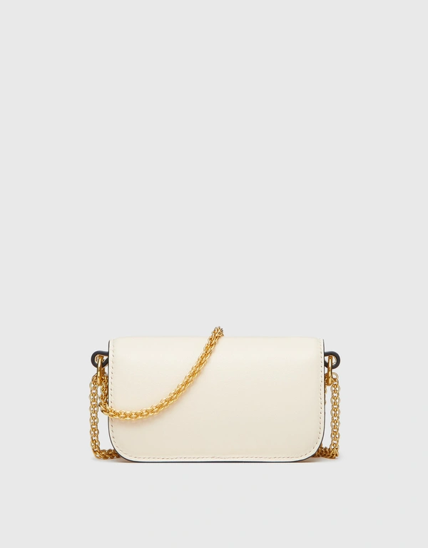 Loco Micro Calfskin Shoulder Bag With Chain