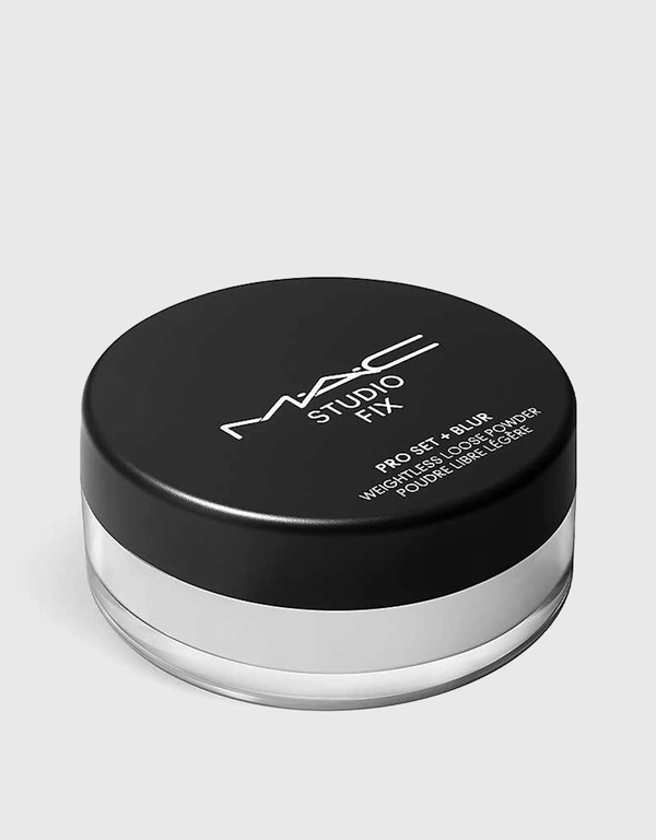 MAC Cosmetics Studio Fix Pro Set+Blur Wweightless Loose Powder 6.5g-Translucent