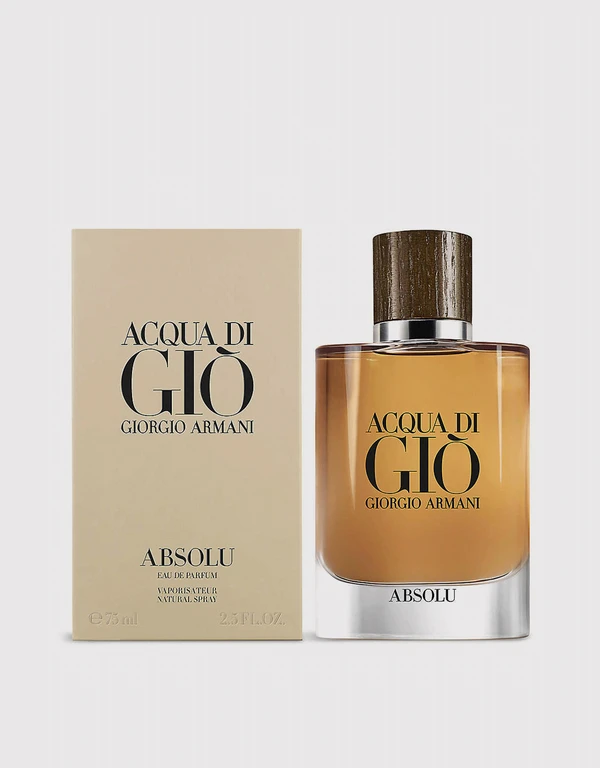 Armani Beauty Acqua Di Giò Absolu For Man Eau De Parfum 75ml