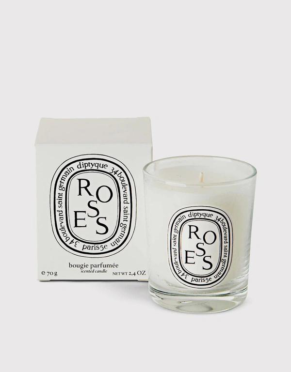 Diptyque Roses Mini Candle 70g 