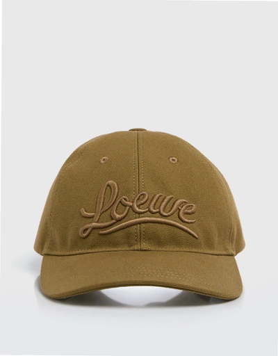 Loewe Logo Canvas Cap