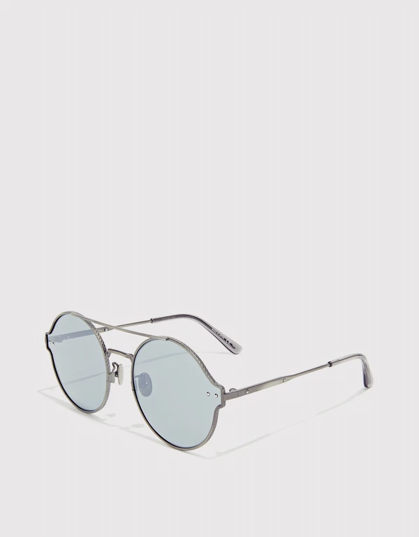 Bottega Veneta Round Sunglasses