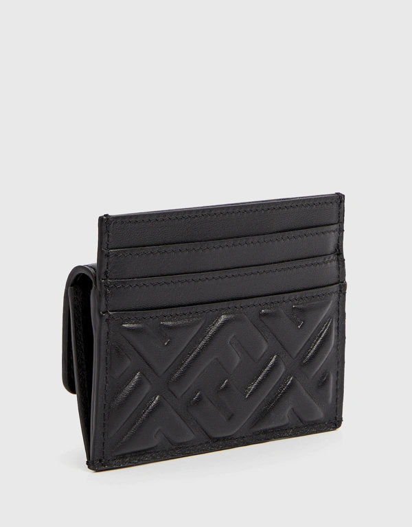 Fendi Baguette Nappa Leather Card Holder