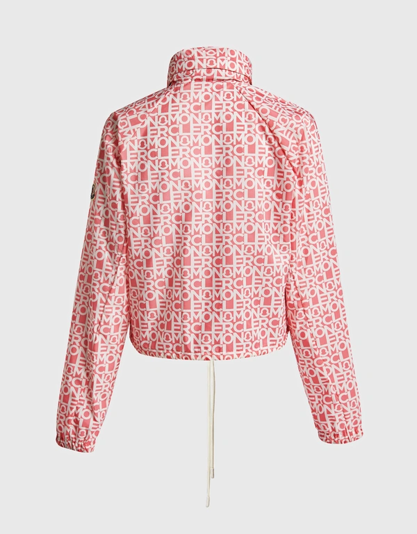 Moncler Alose Women's Windbreaker Hooded Short Jacket 