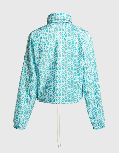 Moncler Alose Women's Windbreaker Hooded Short Jacket