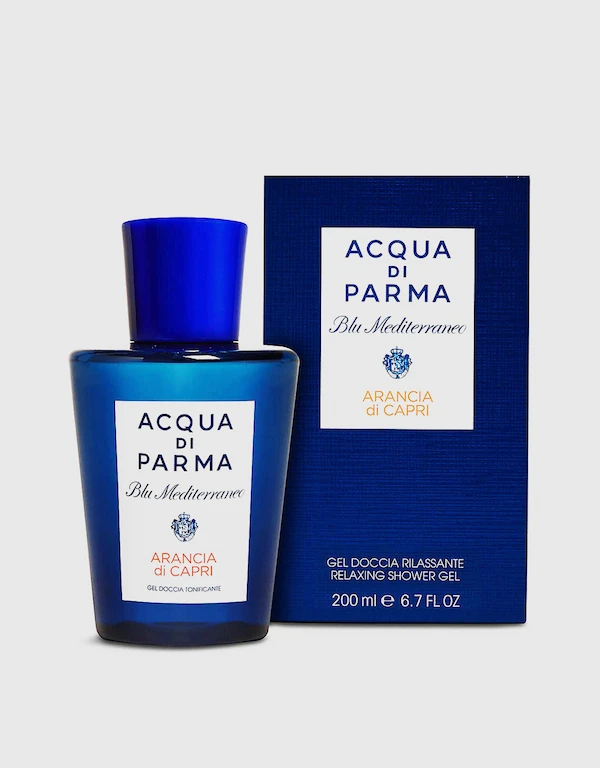 Acqua di Parma Blu Mediterraneo Arancia Di Capri Relaxing Shower Gel 200ml