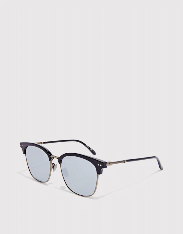 Mirrored Squared Sunglasses