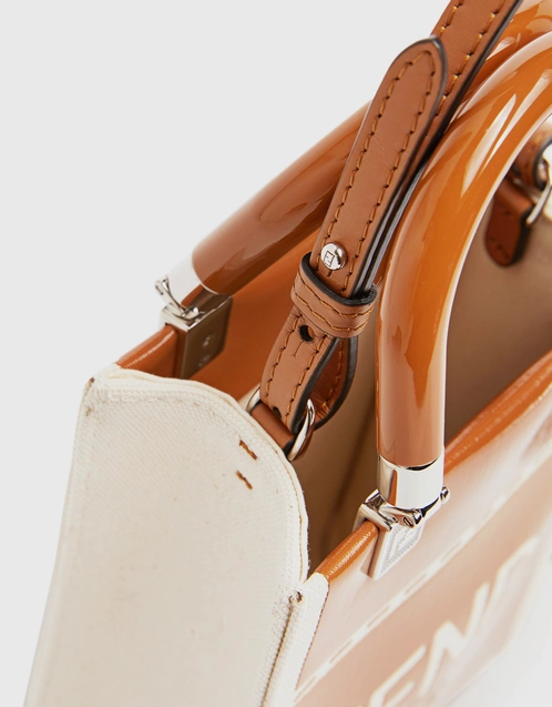 Mott patent leather handbag