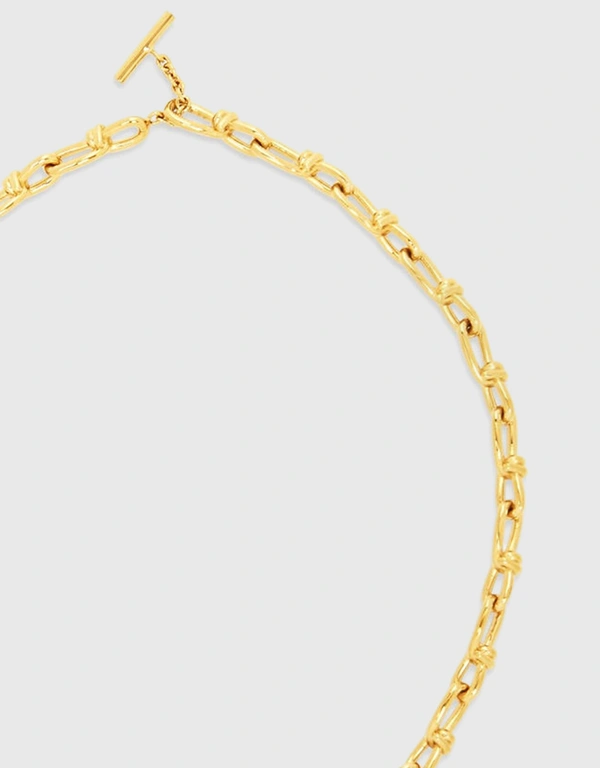 Rosetta Getty Small Twist Chain Necklace