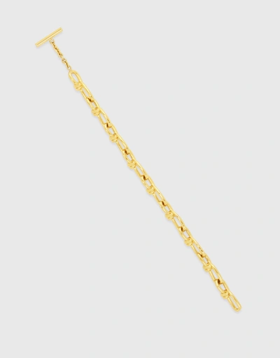 Small Twist Chain Bracelet